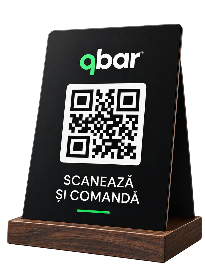 Suport QR QBar: scanează și comandă